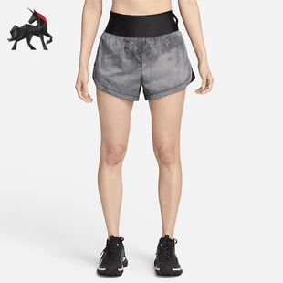 耐克正品 FN2648 2024新款 高腰休闲运动短裤 010 女士时尚 Nike