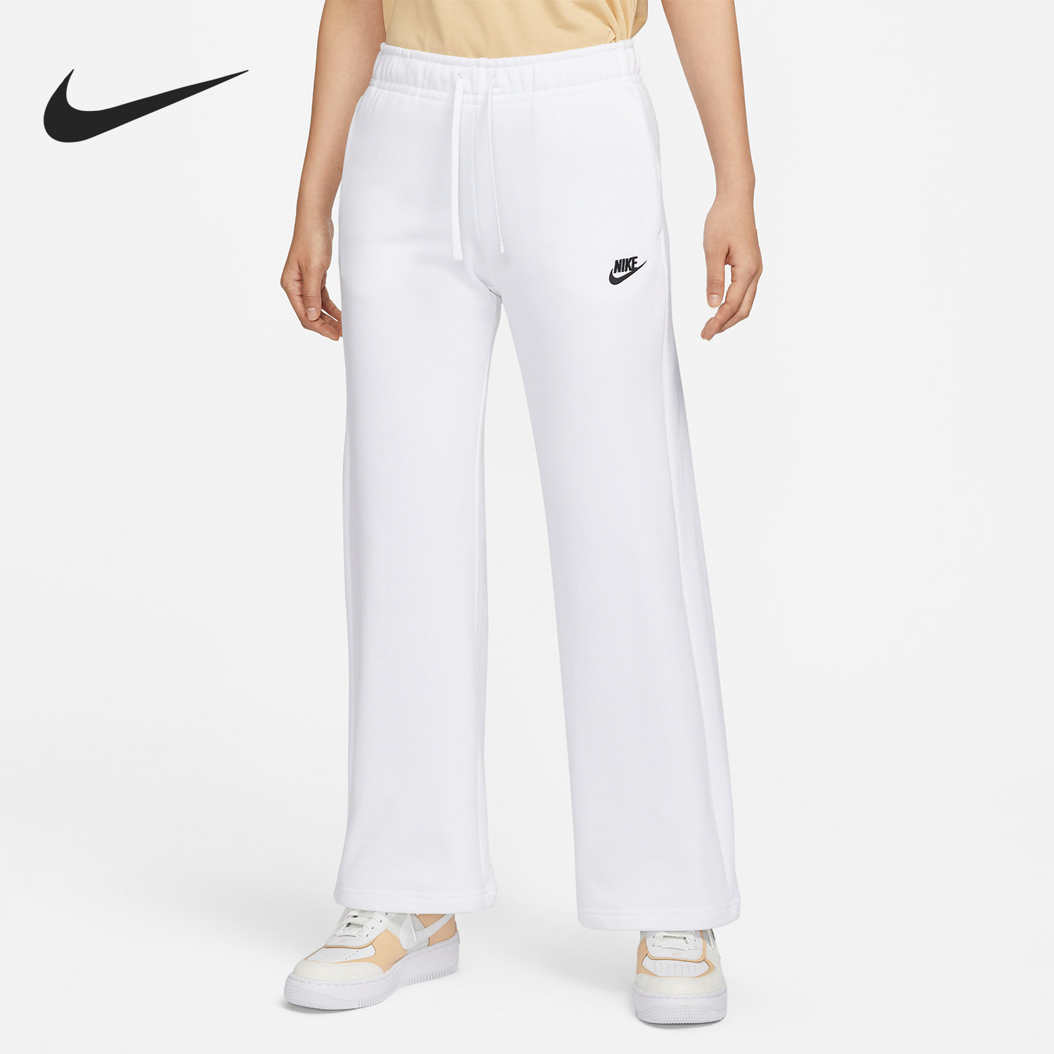 Nike/耐克官方正品春秋新款女士简约户外耐穿针织长裤FB2728-100,运动服/休闲服装,运动长裤,淘宝优惠券,粉丝福利购,淘宝优惠卷