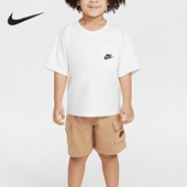 II3481 Nike 297 款 婴童休闲针织口袋套装 耐克官方正品 2025夏季