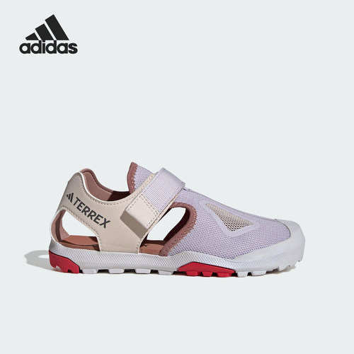 Adidas/阿迪达斯正品CAPTAIN TOEY大童网眼经典魔术贴凉鞋JI1361
