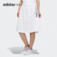 女子撞色按扣休闲运动半身裙 26夏NEO FN6556 阿迪达斯正品 Adidas