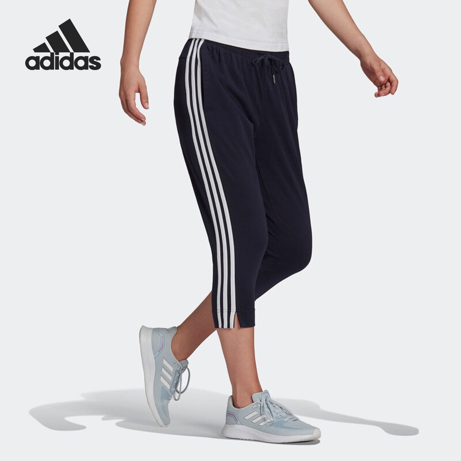 Adidas/阿迪达斯正品当季新款女子运动跑步健身七分裤H07852