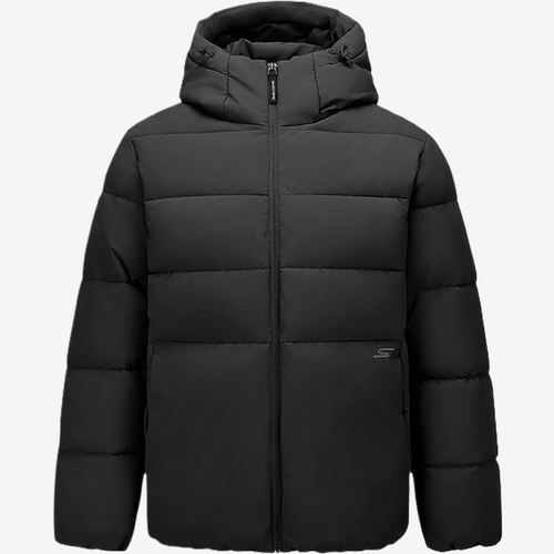 Skechers斯凯奇正品儿童舒适运动系列简约美观棉服P425M201-0018