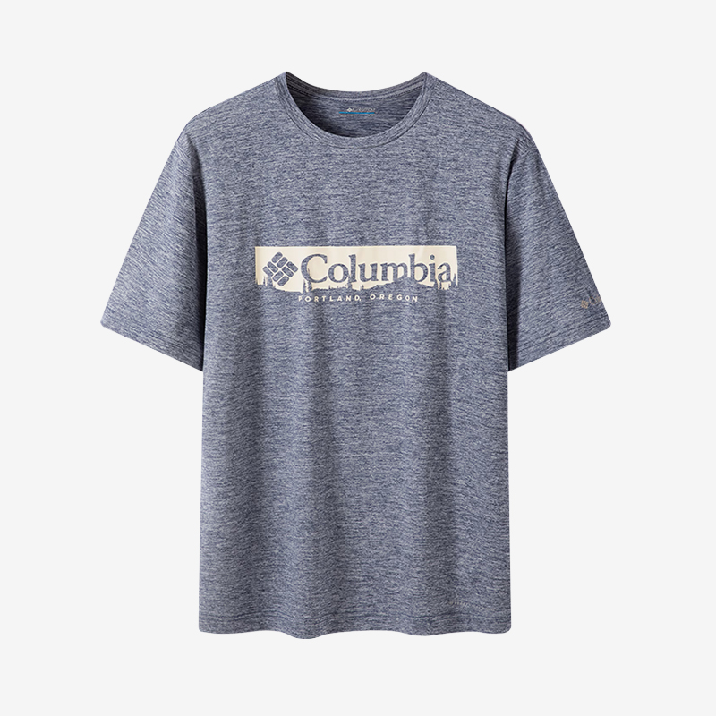 哥伦比亚男士户外速干短袖T恤