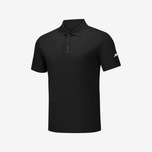 Skechers斯凯奇正品男弹力柔软透气短袖翻领衫P226M091-0018