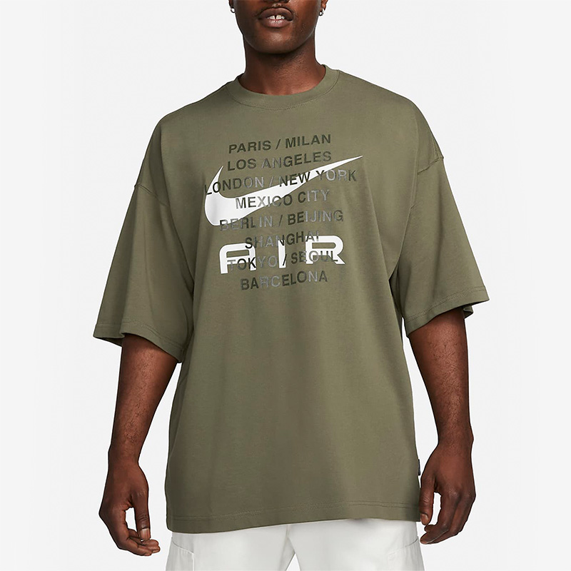 耐克男子运动休闲简约时尚短袖