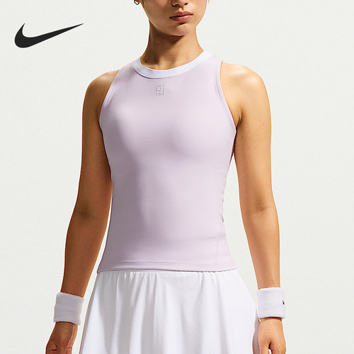 Nike/耐克正品夏季女士无袖简约修身时尚背心T恤FZ6658-583