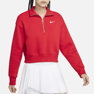 女士半开襟休闲运动长袖 Nike 耐克正品 春季 657 卫衣DQ5768