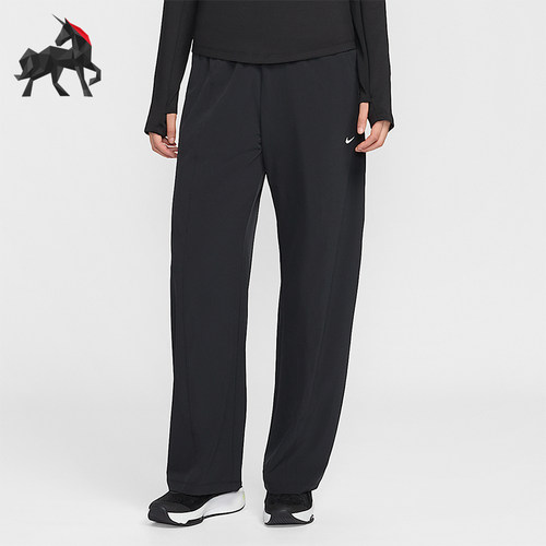 Nike/耐克正品One Dri-FIT女士休闲运动直筒梭织长裤IQ0343-010