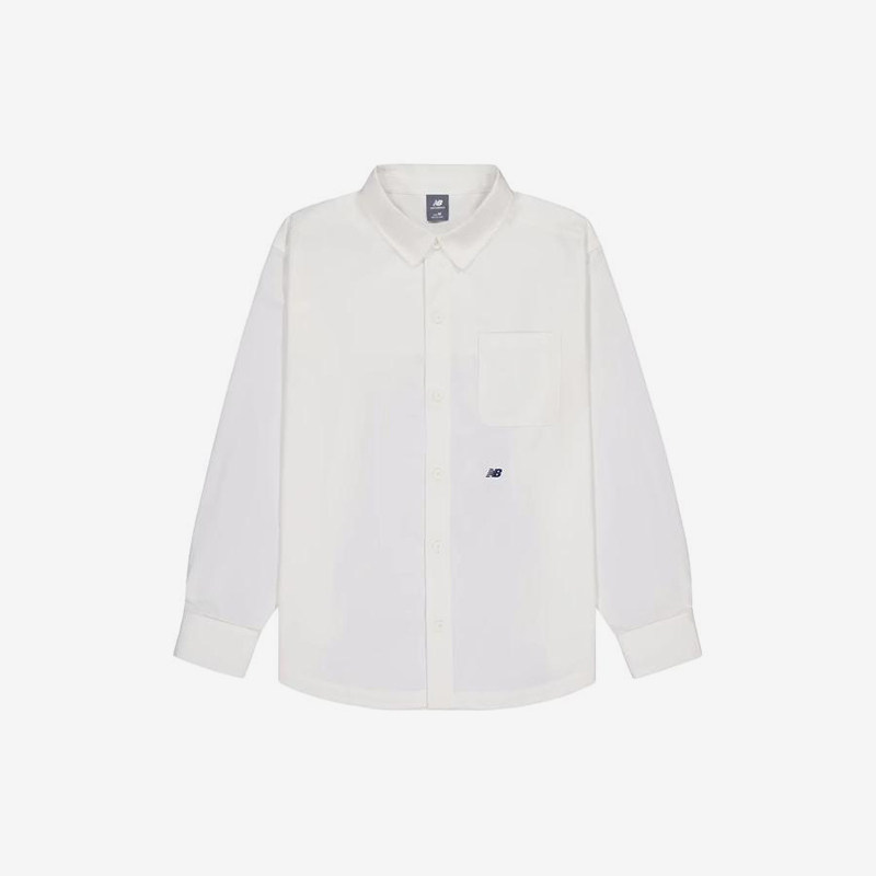 New Balance/NB正品2025新款男子时尚简约翻领衬衫AMJ42328-CLI