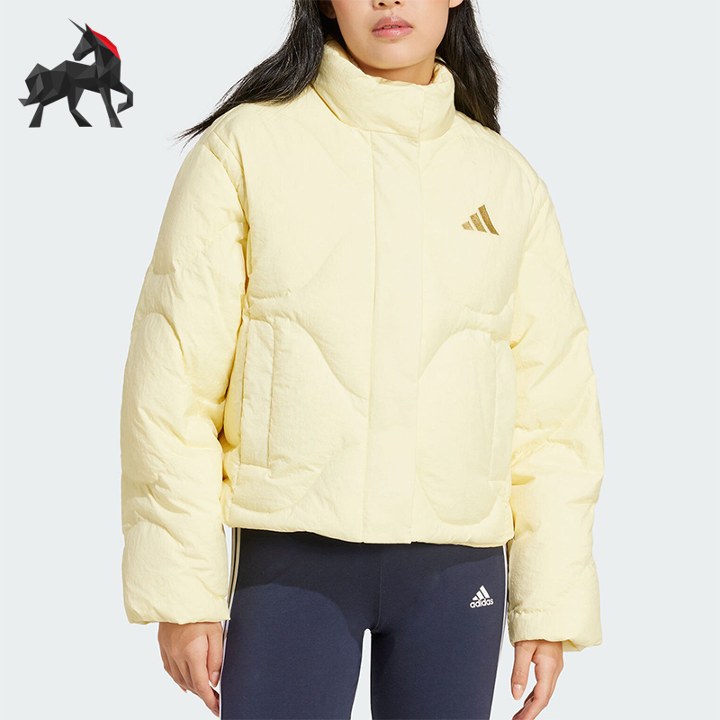 阿迪达斯女士运动羽绒服
