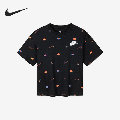 Nike/耐克正品2025新款小童运动休闲短袖T恤NY2432002PS-002