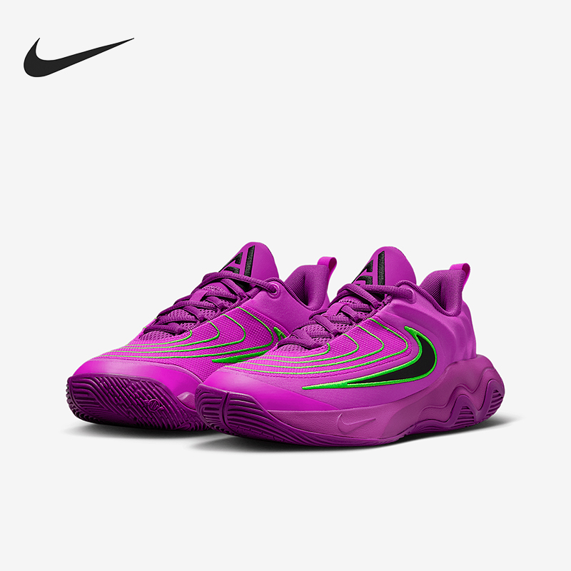 Nike/耐克正品2025新款儿童轻便透气低帮实战篮球鞋FZ6734-501