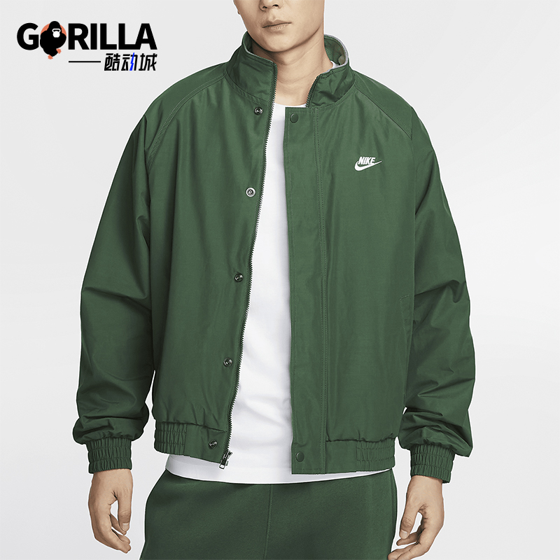 耐克男士宽松摇粒绒里料外套