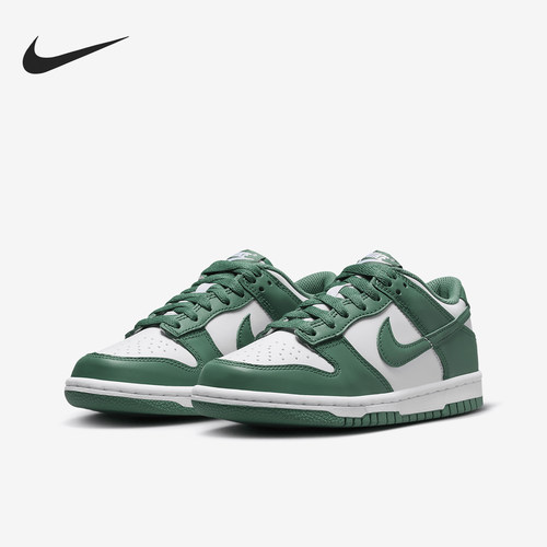 Nike/耐克正品Dunk Low BG GS女子大童运动板鞋HF4798-100
