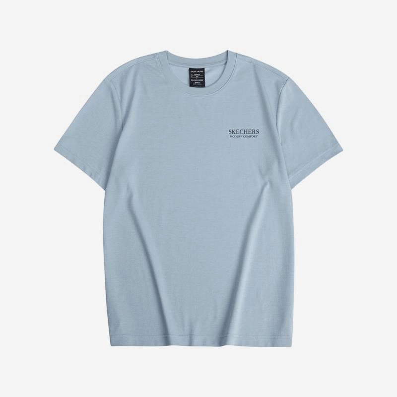 斯凯奇男子运动短袖T恤