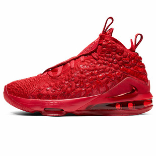 Nike/耐克正品冬季新款大童LNJ勒布朗17黑紫高帮运动篮球鞋BQ5594