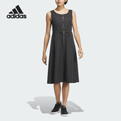 女士休闲简约连衣裙JJ1076 新款 Adidas 阿迪达斯正品