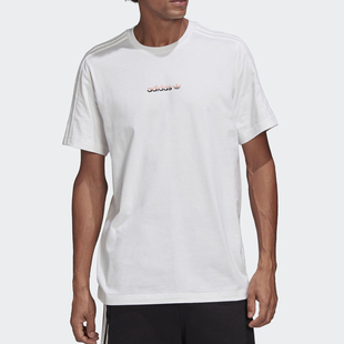 阿迪达斯正品 男子运动短袖 三叶草 T恤GK5905 TEE Adidas