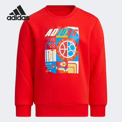 阿迪达斯正品小童卫衣