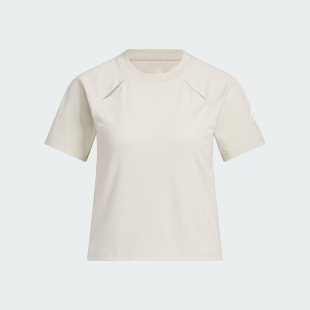 阿迪达斯正品 款 Adidas 2025夏季 KC3765 女士简约经典 针织休闲短袖