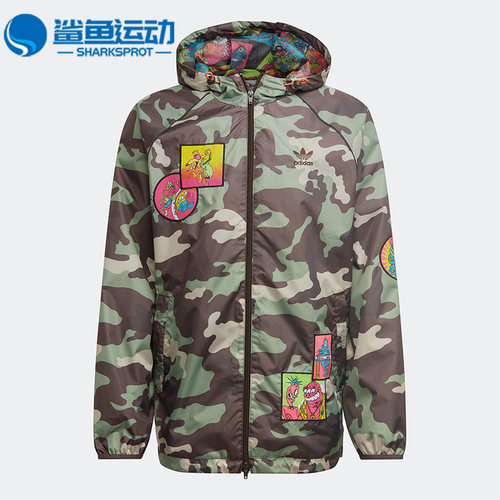 阿迪达斯男子运动外套H53375
