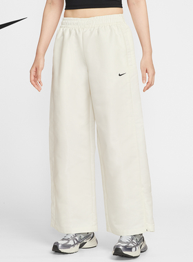Nike/耐克官方正品Sportswear女士梭织中腰宽松长裤HV2476-133