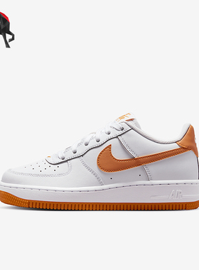 Nike/耐克正品Air Force 1 GS女子大童经典透气板鞋FV5948-122