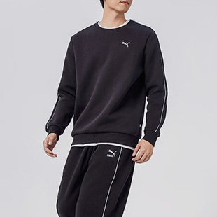 休閑復(fù)古圓領(lǐng)簡(jiǎn)約寬松潮流衛(wèi)衣套頭衫 Puma 彪馬正品 運(yùn)動(dòng)男士