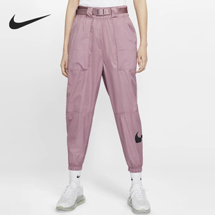 耐克正品 2021新款 SPORTSWEAR CJ3777 Nike SWOOSH 女子梭织长裤