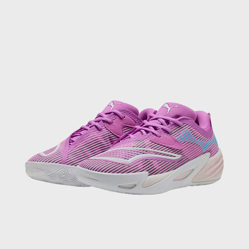 Puma/彪马正品ALLPRONITRO2男女紫色低帮实战篮球鞋312304-01