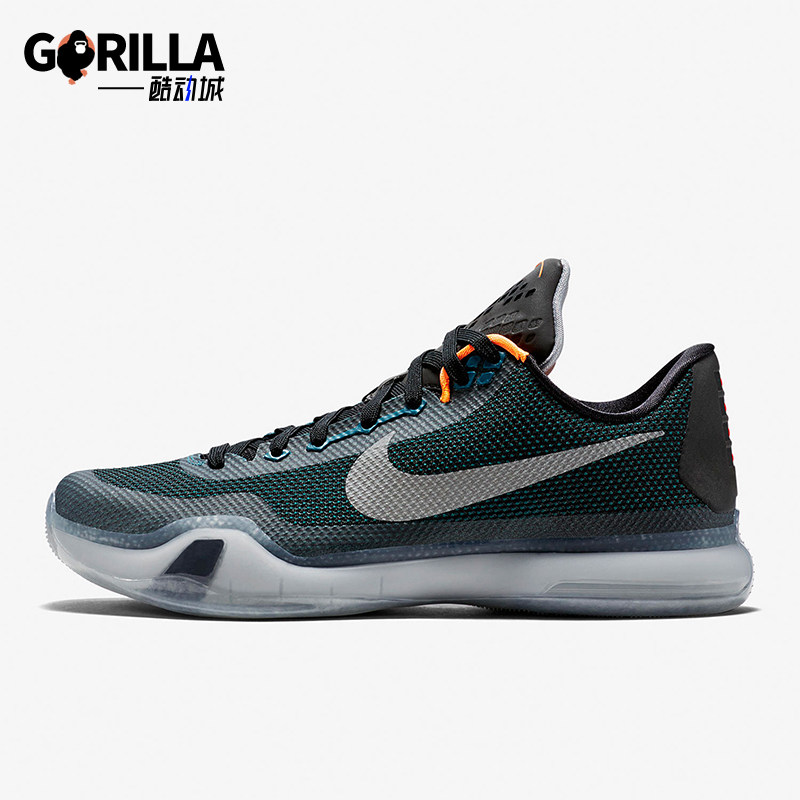 Nike/耐克正品Kobe 10男士轻便低帮透气实战篮球鞋705317-308