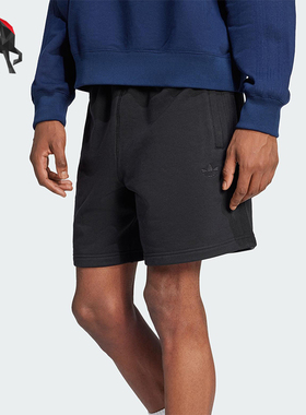 Adidas/阿迪达斯正品三叶草男士宽松针织经典休闲透气短裤JC9577