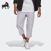 Adidas HN1929 男子运动休闲宽松透气七分裤 阿迪达斯正品 秋季