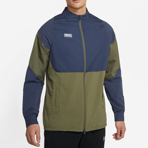 耐克nike男子足球训练立领外套