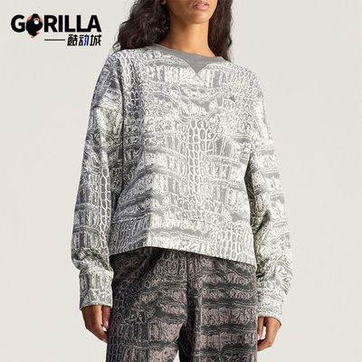 Adidas/阿迪达斯正品LOOSE SS P女士休闲运动圆领时尚卫衣JW4648