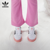 阿迪达斯正品 三叶草SAMBA ROSE Adidas 女子厚底休闲板鞋 EF4965