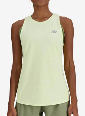 New Balance/NB正品夏季新款女子吸湿排汗运动背心T恤WT41280-LLT