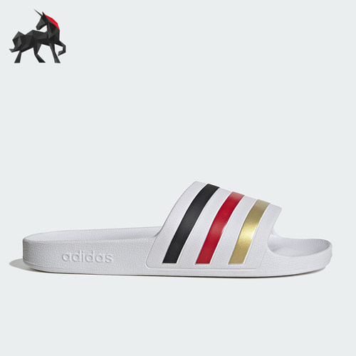 Adidas/阿迪达斯正品ADILETTE AQUA男女日常休闲经典拖鞋HQ2451