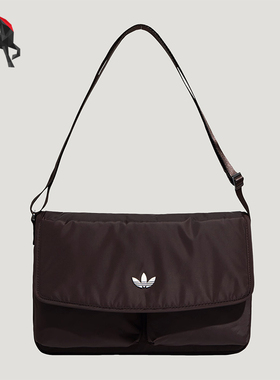 Adidas/阿迪达斯正品三叶草男女日常时尚经典休闲斜挎包KT7417