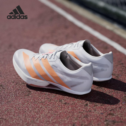 Adidas/阿迪达斯官方正品2025秋季款男女减震田径跑步钉鞋JQ0795