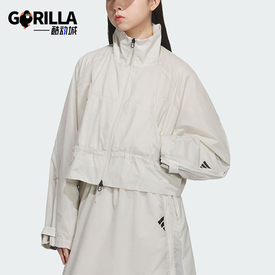 Adidas/阿迪达斯正品FOS FUSTL W JKT女士经典户外运动外套JM4272