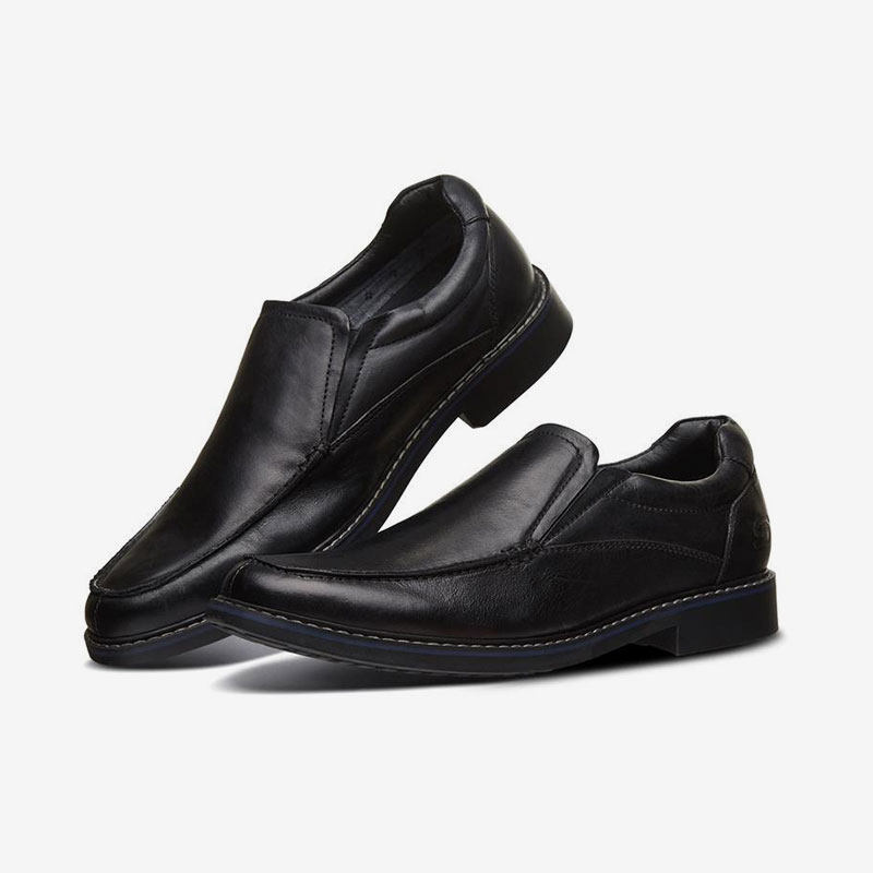 Skechers/斯凯奇正品当季新款男子时尚耐磨商务圆头正装皮鞋