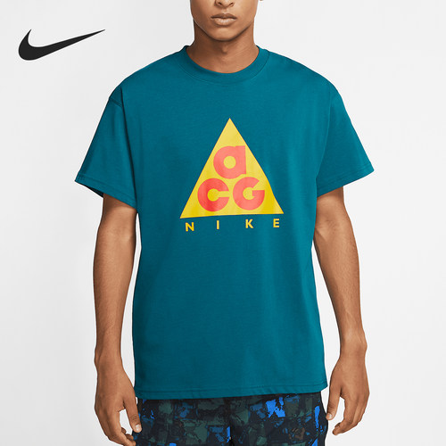 Nike/耐克正品夏季新款男士户外图案透气运动短袖CV1533-381