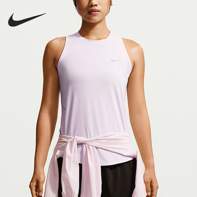 Nike/耐克官方正品Swift Dri-FIT女士跑步背心无袖T恤HQ0621-583