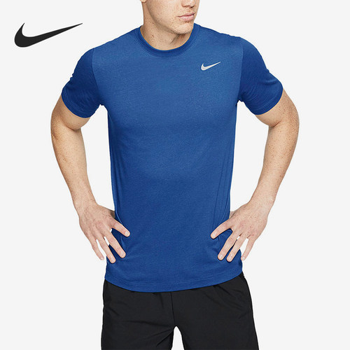 Nike/耐克正品男士运动休闲宽松圆领运动短袖T恤AR6030-476