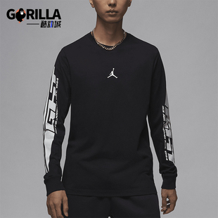 圆领运动训练印花时尚 Nike 耐克正品 JORDAN男士 010 T恤FZ1974