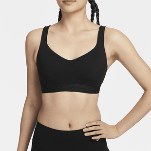 Nike Indy 女士速干衬垫可调节运动内衣FD1069 010 耐克正品