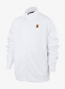 Nike/耐克 正品网球运动休闲女子拉链立领长袖外套AV2455-100