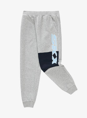 Skechers/斯凯奇正品春季新款儿童运动针织束脚长裤P123B008-01UV